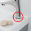 (Kitchen) Kitchen/Bathroom Faucet Base Ring + Gasket Tap Washer Rosette Chromed Plastic 2