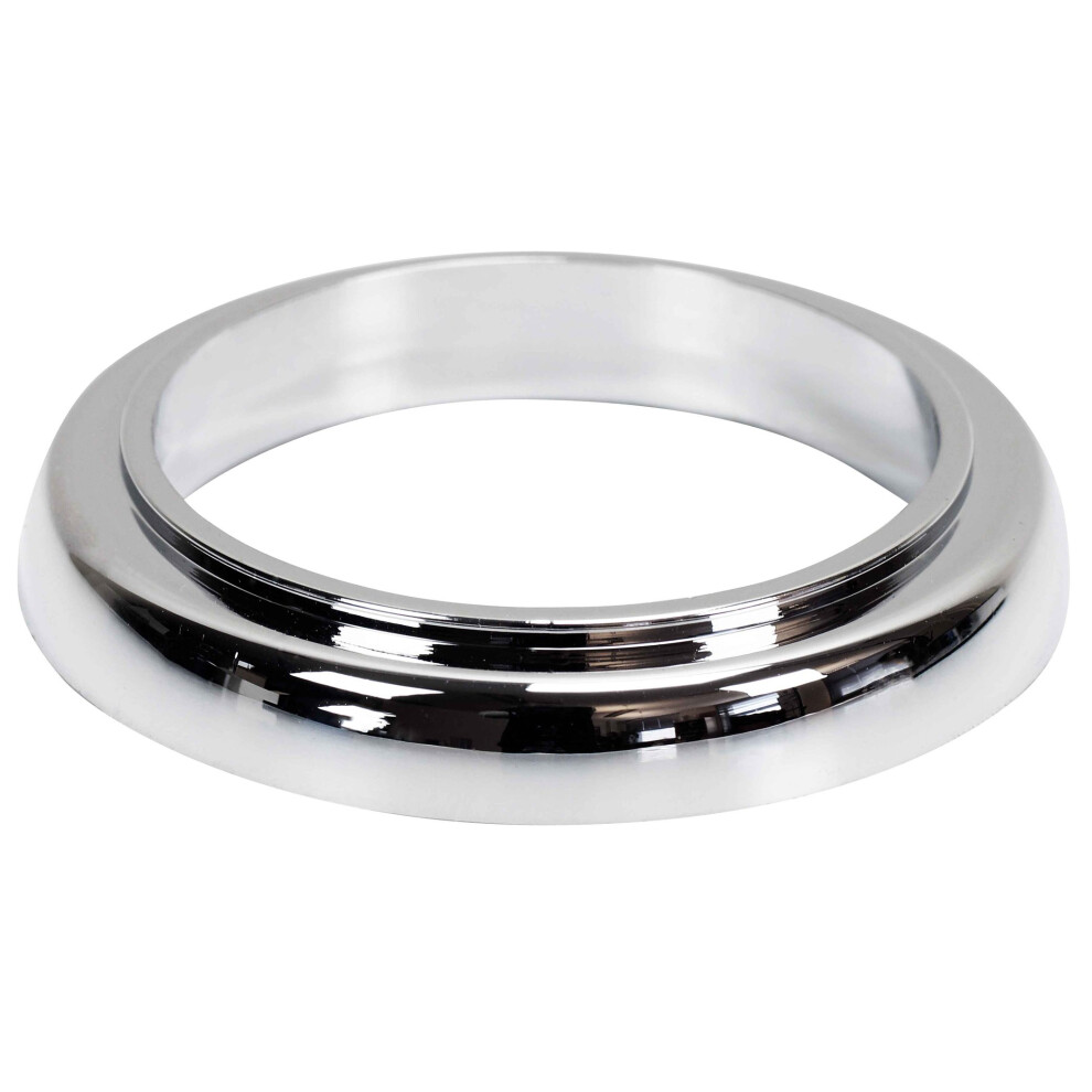 (Bathroom) Kitchen/Bathroom Faucet Base Ring + Gasket Tap Washer Rosette Chromed Plastic 5901095517167