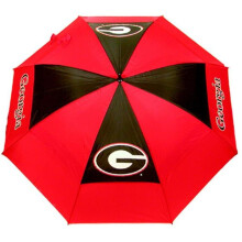 Team Golf 21169 University of Georgia 62 in. Double Canopy Umbrella
