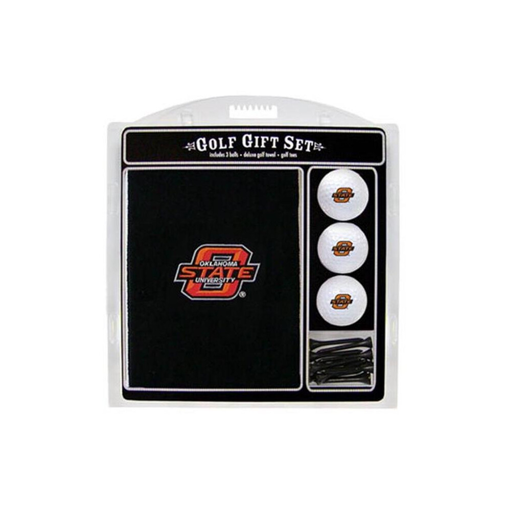 Photos - Golf Team 24520 Oklahoma State University Embroidered Towel Gift Set