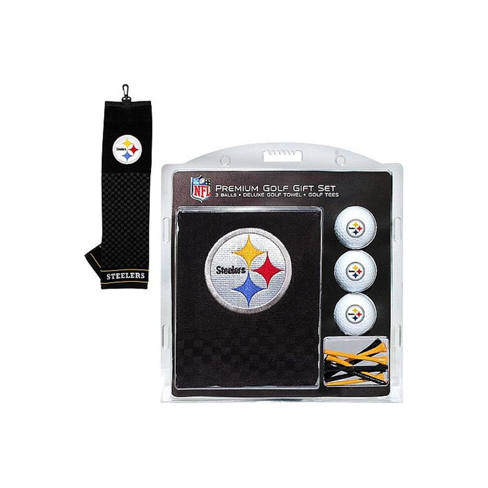Photos - Golf Team 32420 Pittsburgh Steelers Embroidered Towel Gift Set