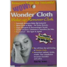 Wonder Cloth (pakke med 3) - Helt naturlig makeupfjernerklud fjerner makeup ?jeblikkeligt med kun vand, renser og eksfolierer maskinvaskes
