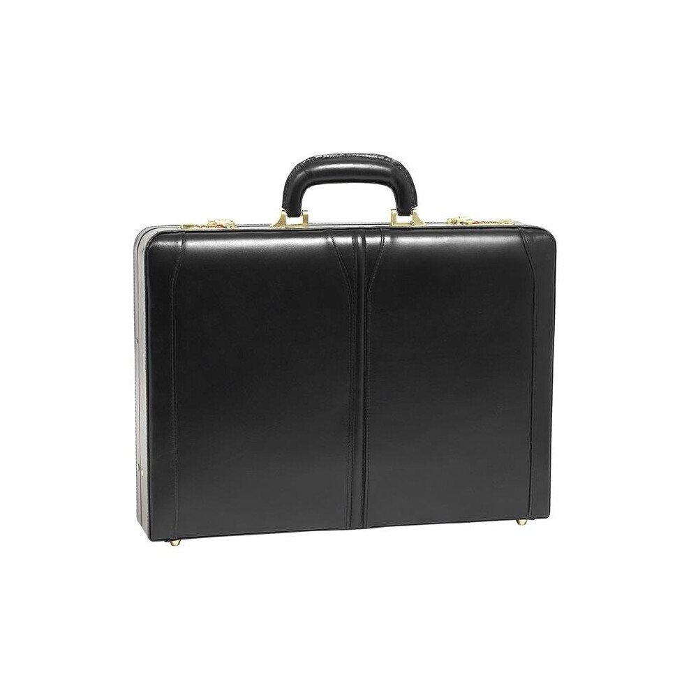 McKlein 80455 Lawson 80455- Black Leather Attache Case-image-OPC-PQ7Z82-NEW
