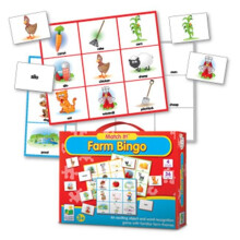 The Learning Journey: Match It! Bingo - Fattoria - Gioco di Lettura per Prescolare e Kindergarten