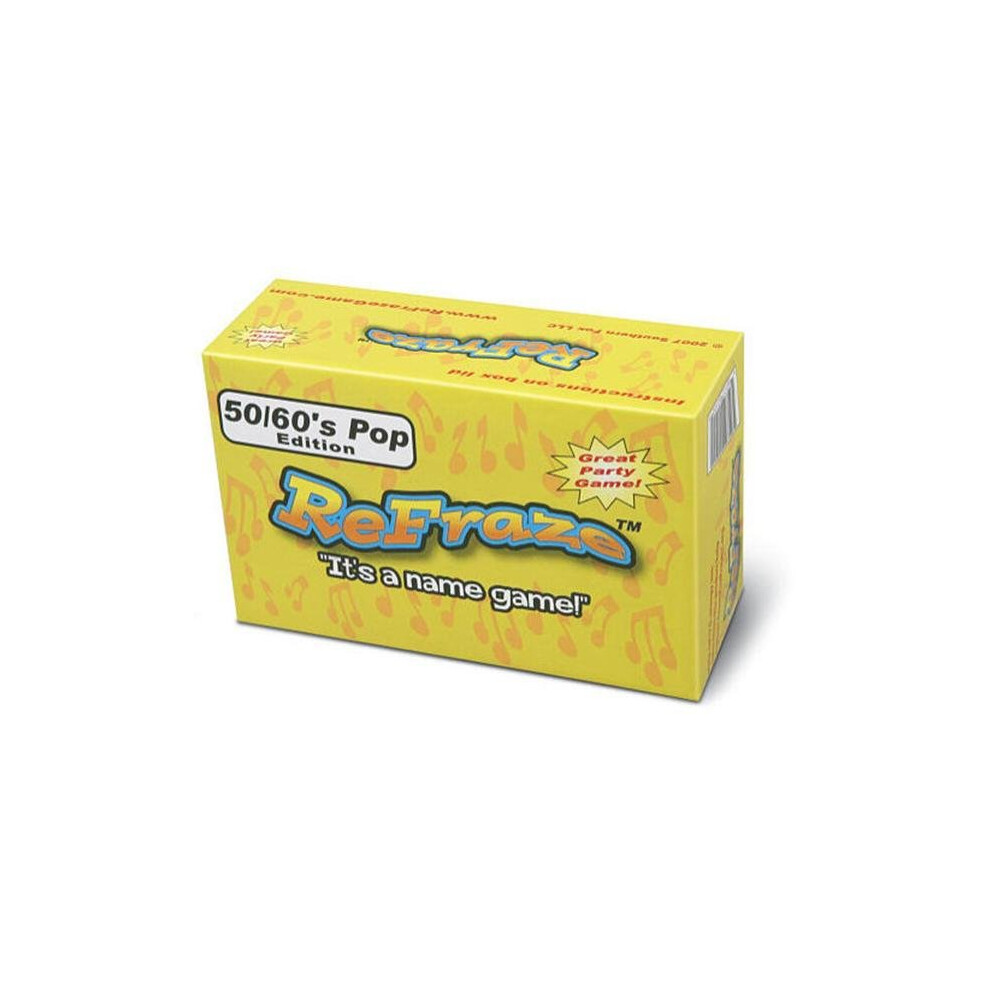 Photos - Board Game Talicor 1800 Re-Fraze 50s & 60s Pop Edition