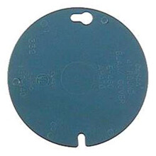 Thomas And Betts Lamson 4in. Round Blank Box Cover E460R-CAR