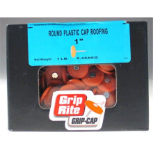 Prime Source 1 Lb 1-.50in. Plastic Cap Roofing Nails 112PRCAP1