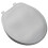 Bemis Siège de toilette en plastique durable Bemis 70, rond, blanc 1