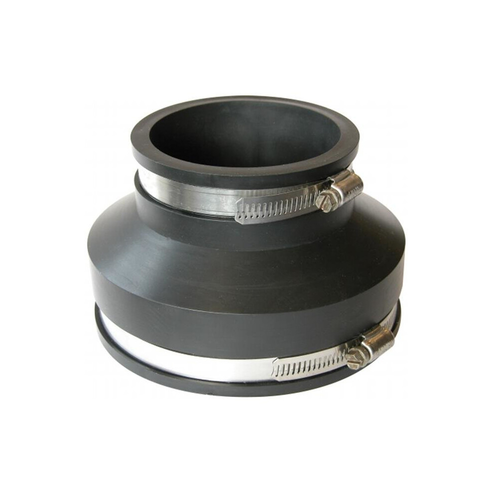 Fernco Inc 4In. X 3In. Flexible Coupling For Concrete To Cast Iron Or Plastic P1006- 018578000681
