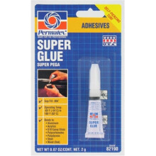 Permatex 82190 Super Glue Adhesive - 2 Gram Tube