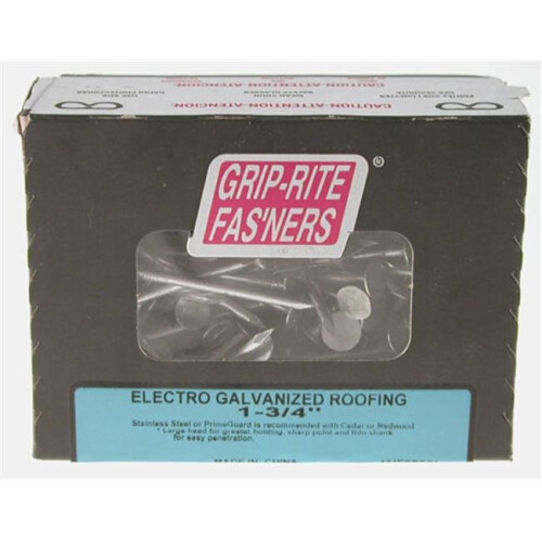 Prime Source  .88in. Electro Galvanized Roofing Nails  78EGRFG1