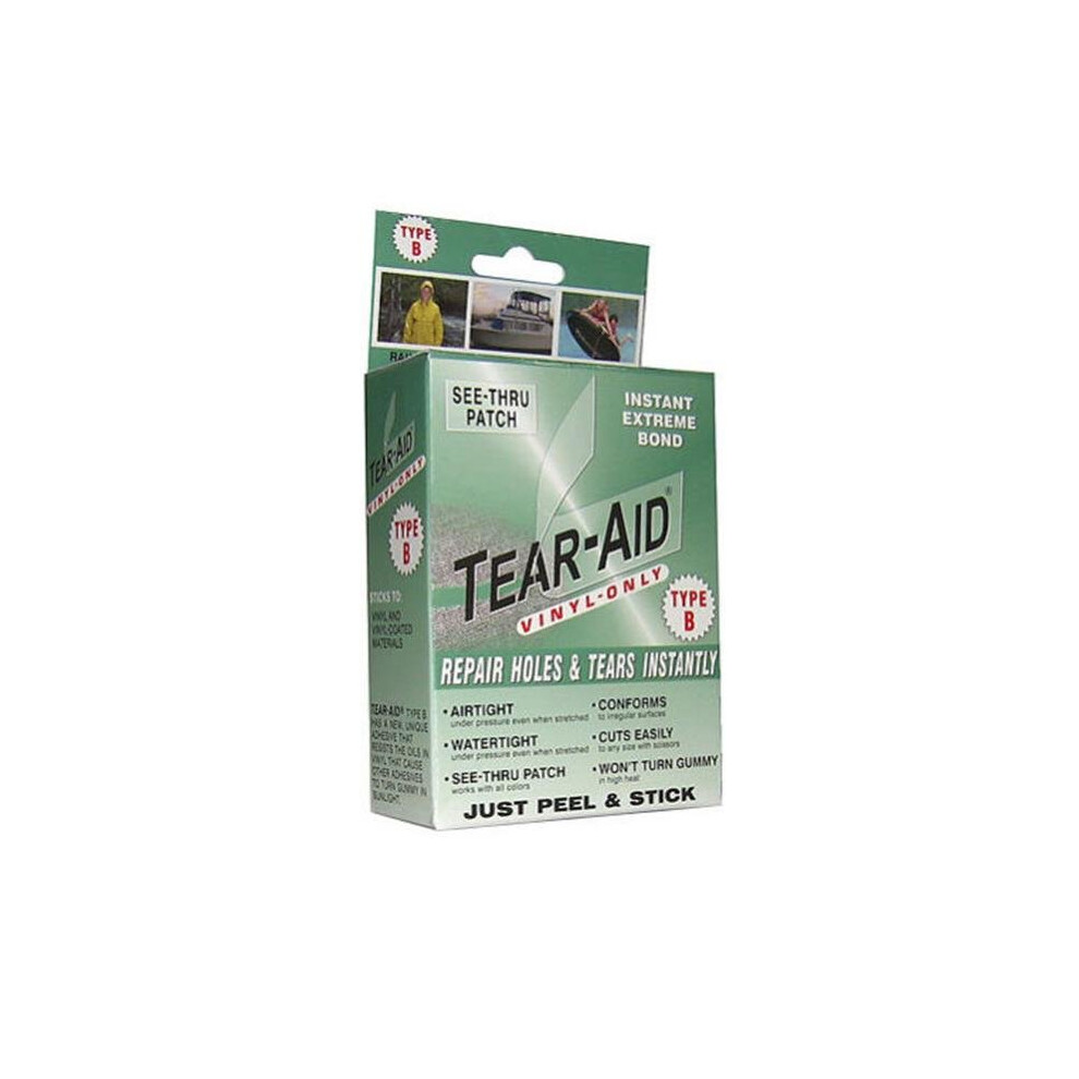 Tear-Aid 118121 Tear-Aid Type B Vinyl Patch Kit