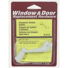 Prime-Line H 3713 Gietijzeren Raam Crankhandvat, 3/8 Inch Spindel, 3-1/8 Inch Bereik, Wit, Set van 1