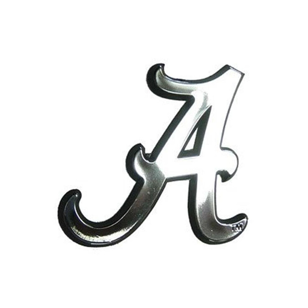 Alabama Crimson Tide Auto Emblem - Silver 681620002225