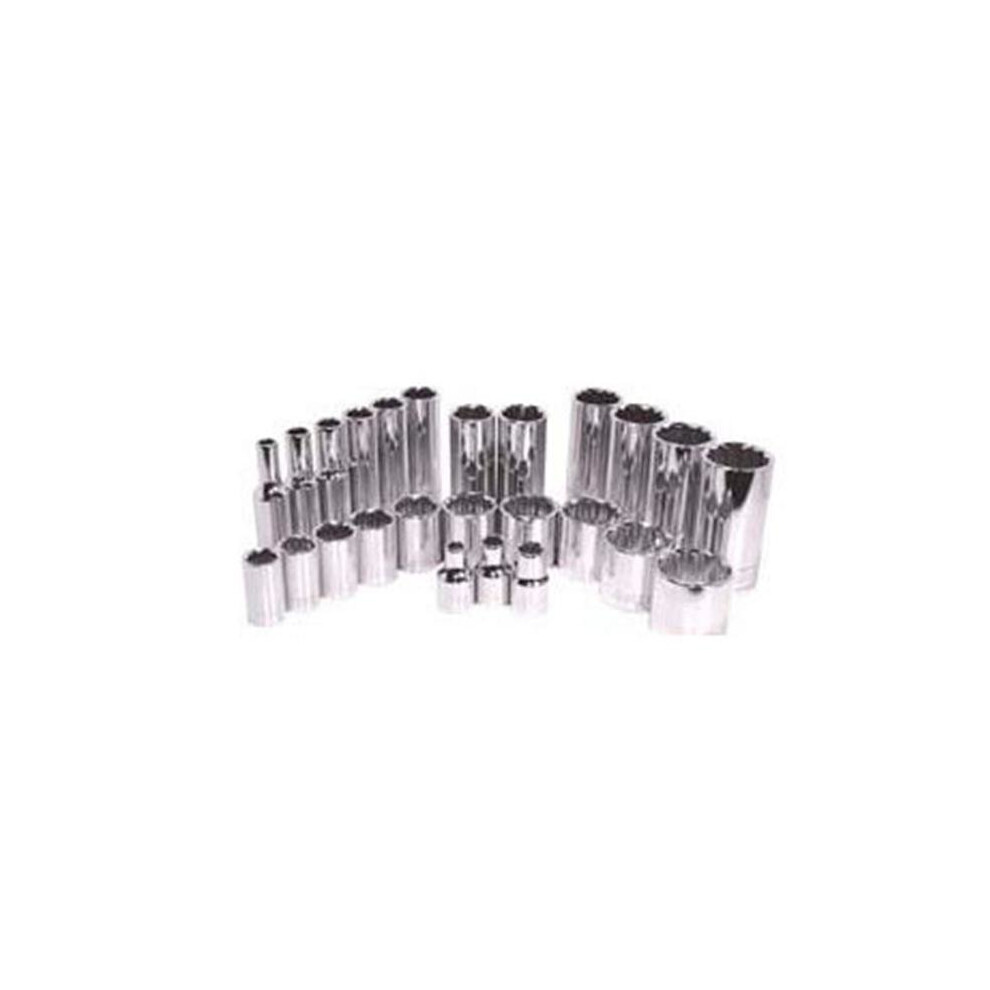 K Tool International Kti22530 Socket .38In. Drive 12 Point Short 1.31 769622225306