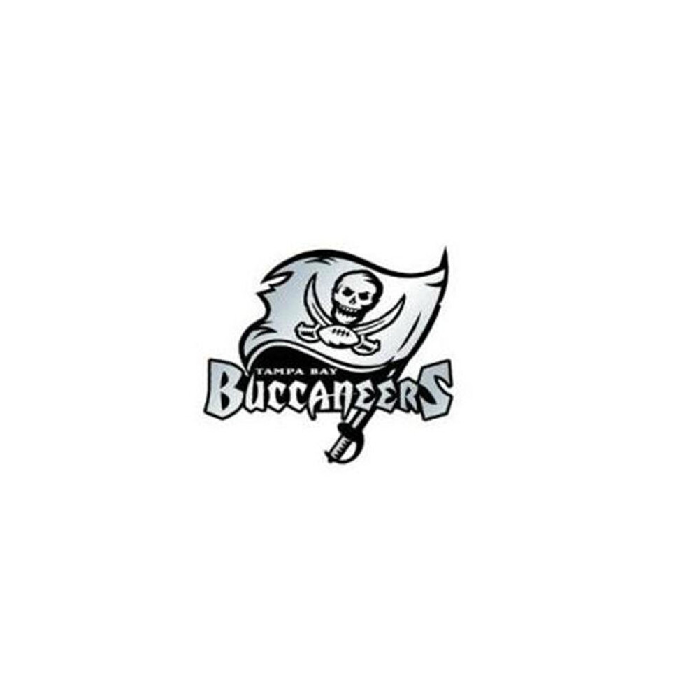 Tampa Bay Buccaneers Auto Emblem - Silver 681620129229