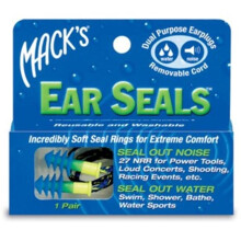 Macks 360005 Ear Seals Earplugs - 1 Pair