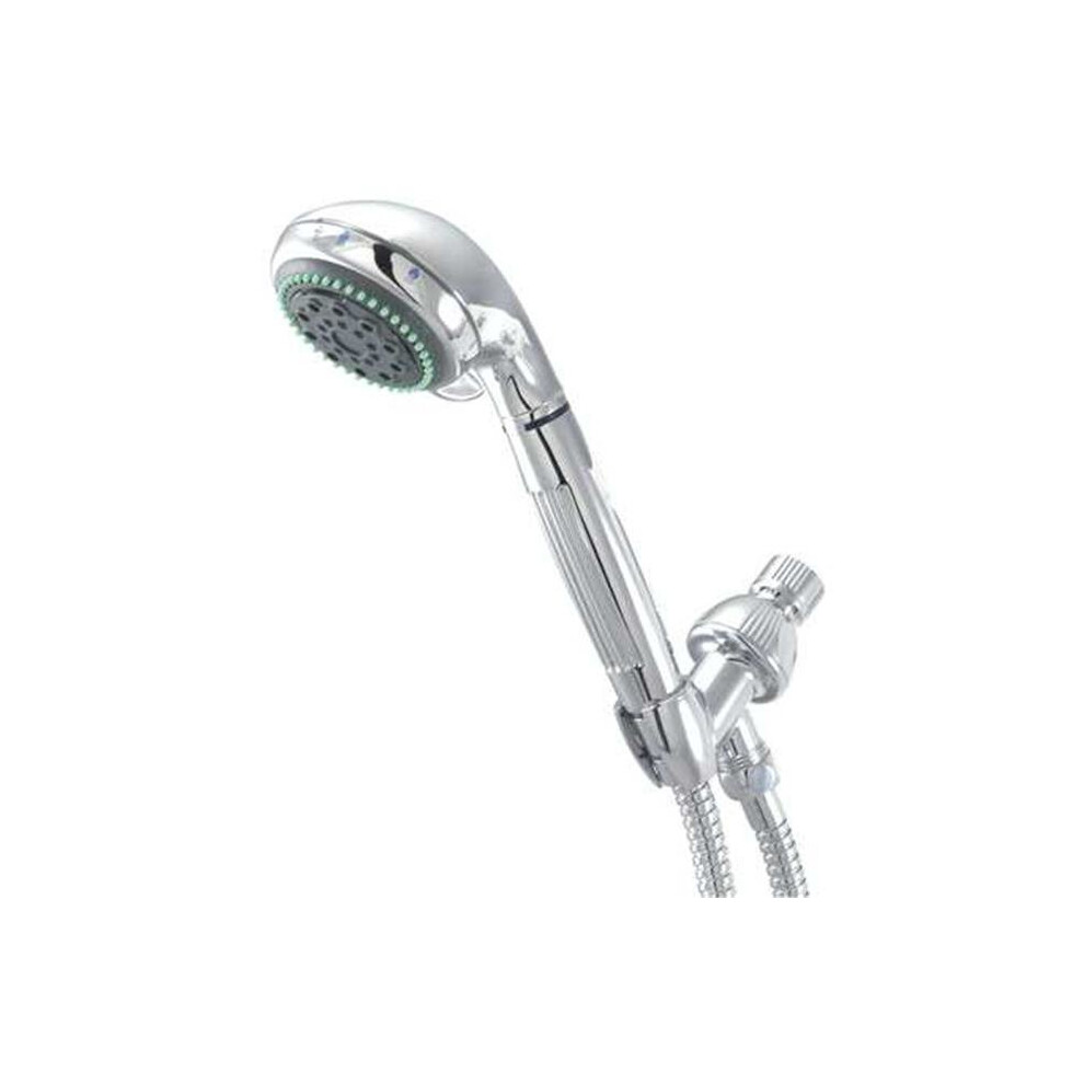Photos - Shower System Kingston Brass KSX2521B KSX2521B 5 Setting Hand Held Shower Set Chrome