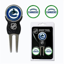 Team Golf 15745 Vancouver Canucks Divot Tool Pack
