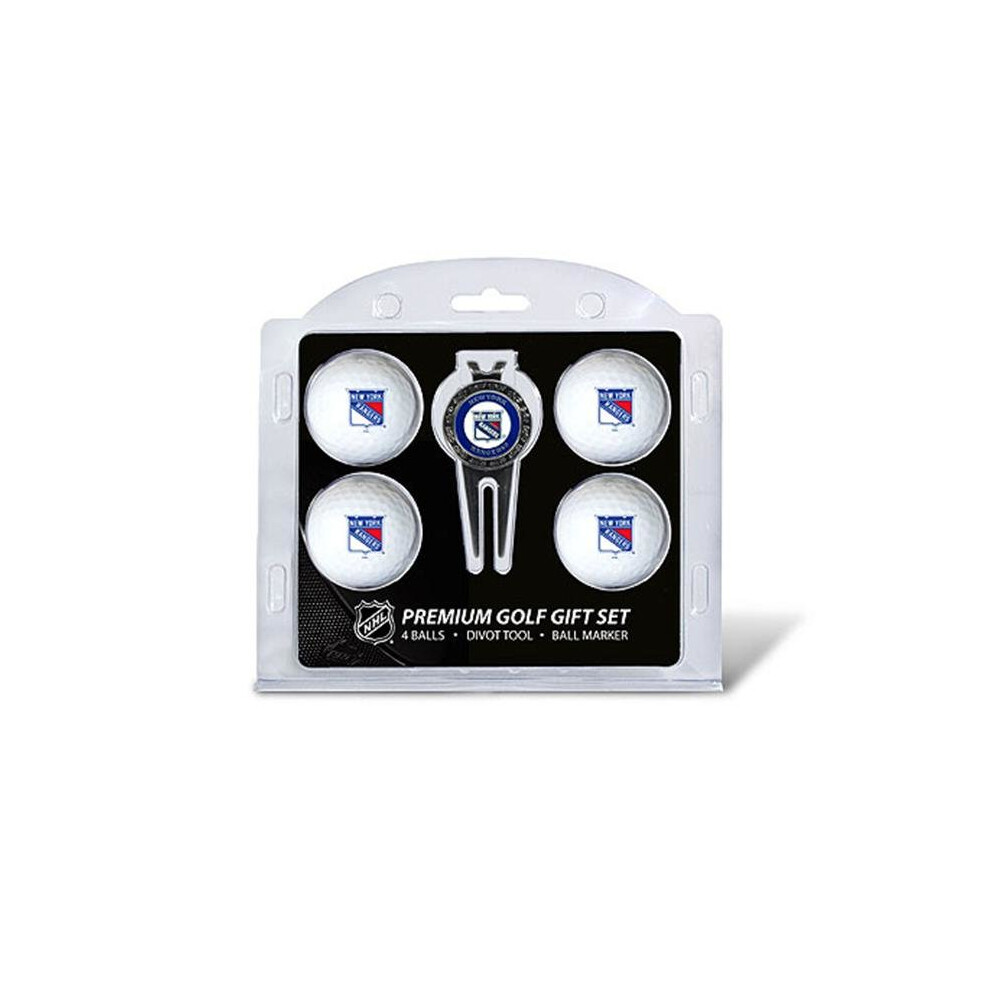 Photos - Golf Team  14806 New York Rangers 4 Ball - Divot Tool Gift Set