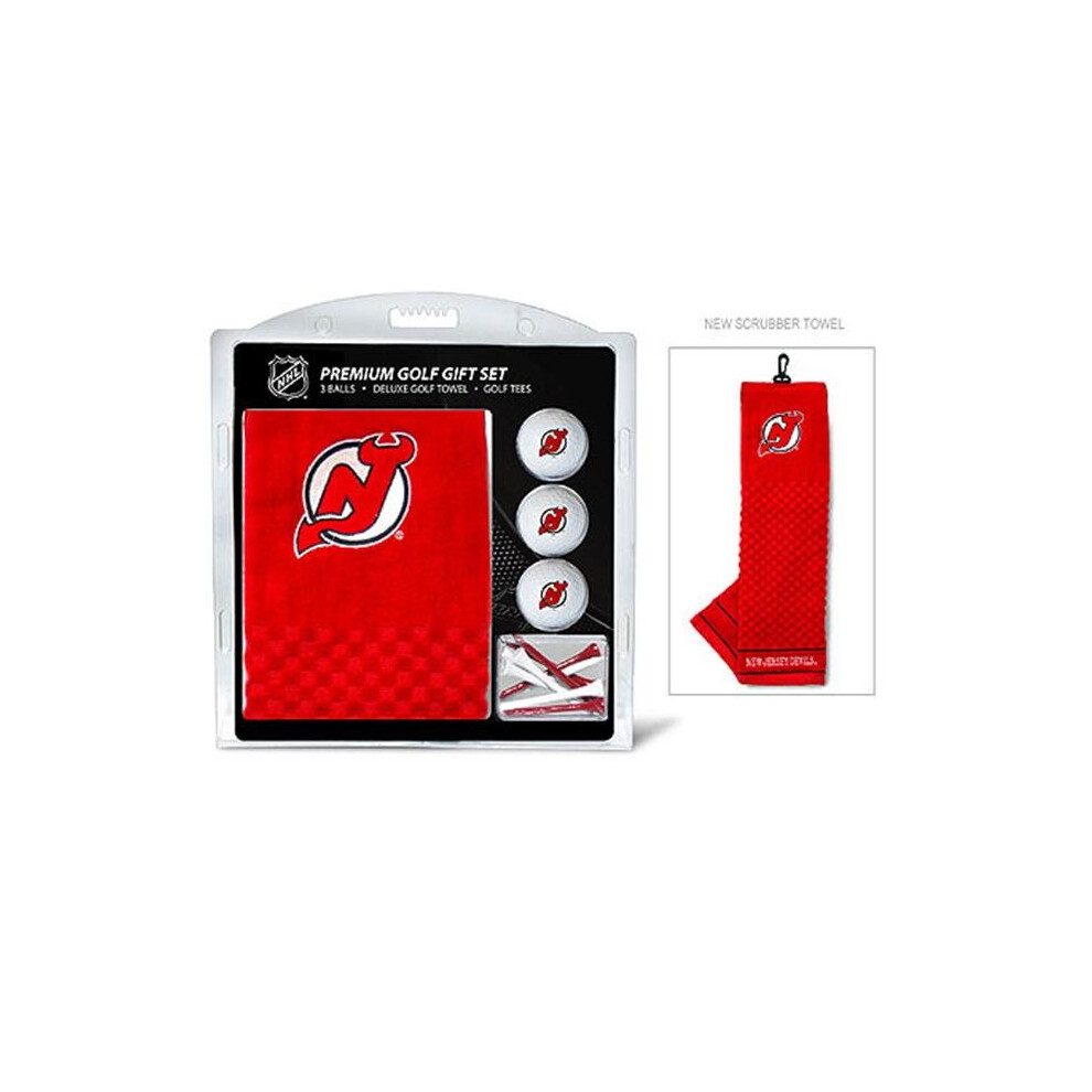 Photos - Golf Team  14620 New Jersey Devils Embroidered Towel Gift Set