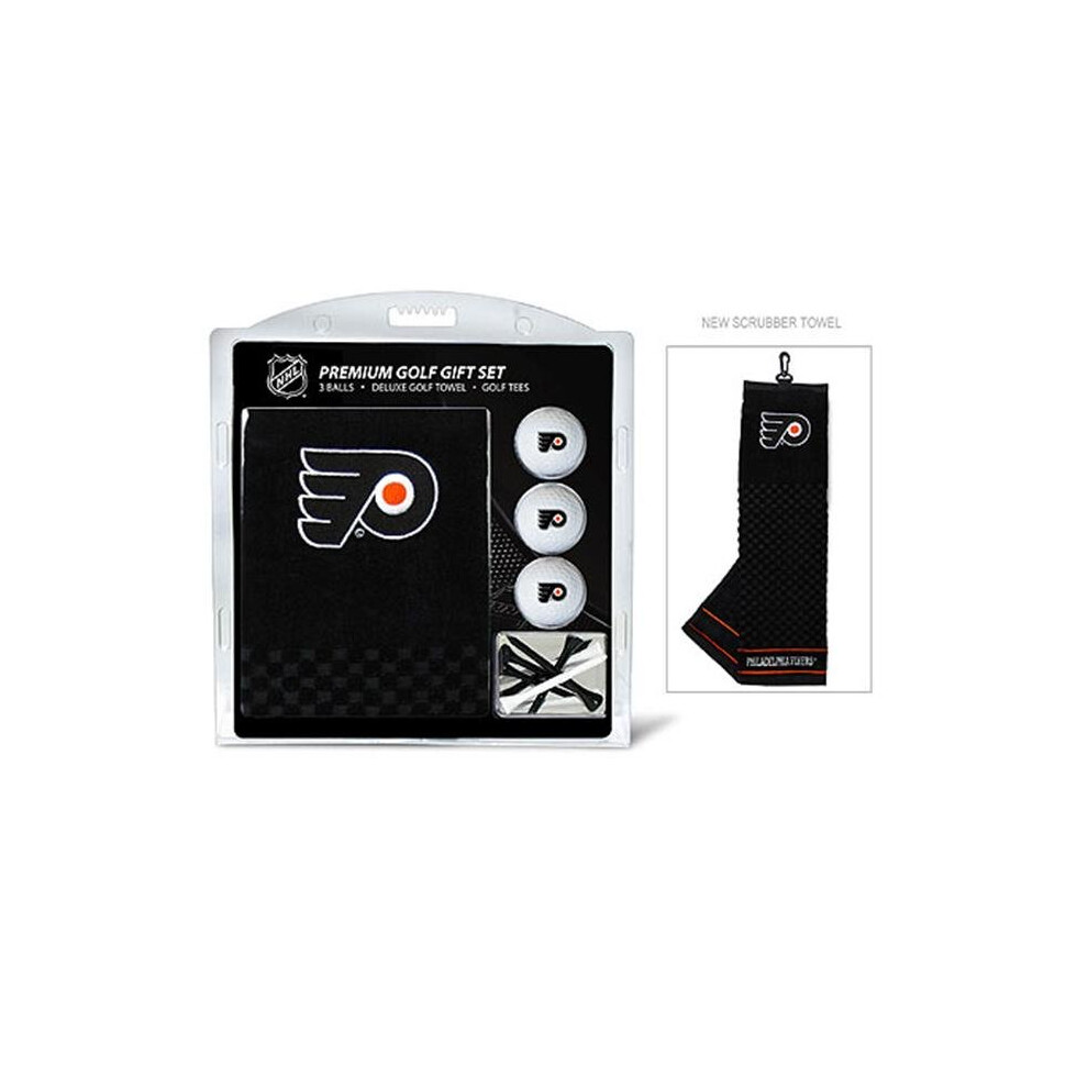 Photos - Golf Team  15020 Philadelphia Flyers Embroidered Towel Gift Set