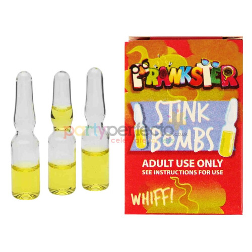 Box Of 3 Stink Bombs (Single)