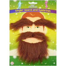 Ginger Beard & Eyebrows
