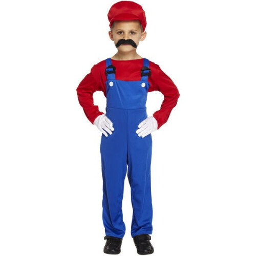 Child Super Workman Costume 7-9YRS