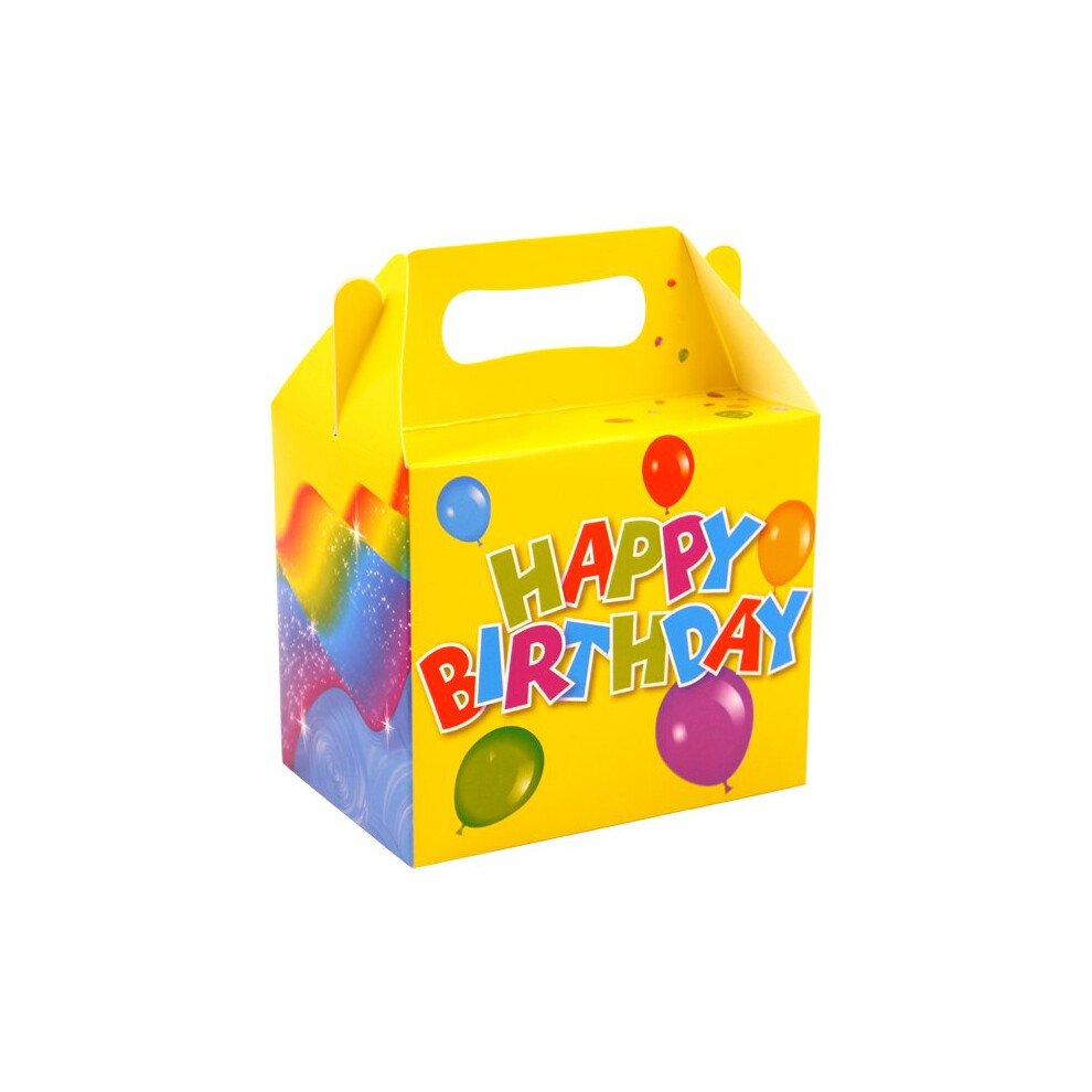 6 Happy Birthday Party Boxes