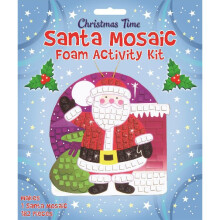 Santa Mosaic Foam Activity Kit
