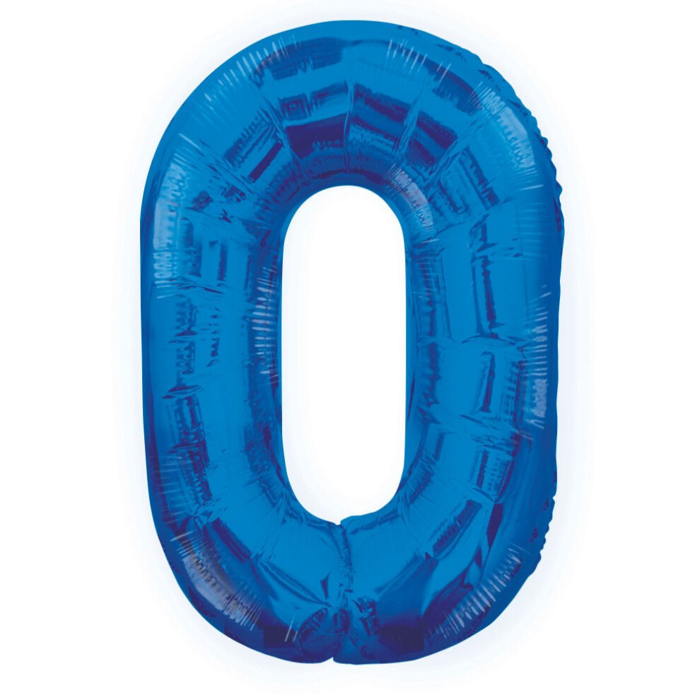 0 - Blue 34" Numeral Balloon-image-OPC-PQ8TPC-NEW