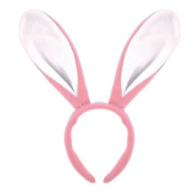 Pink - Bunny Ears Headband