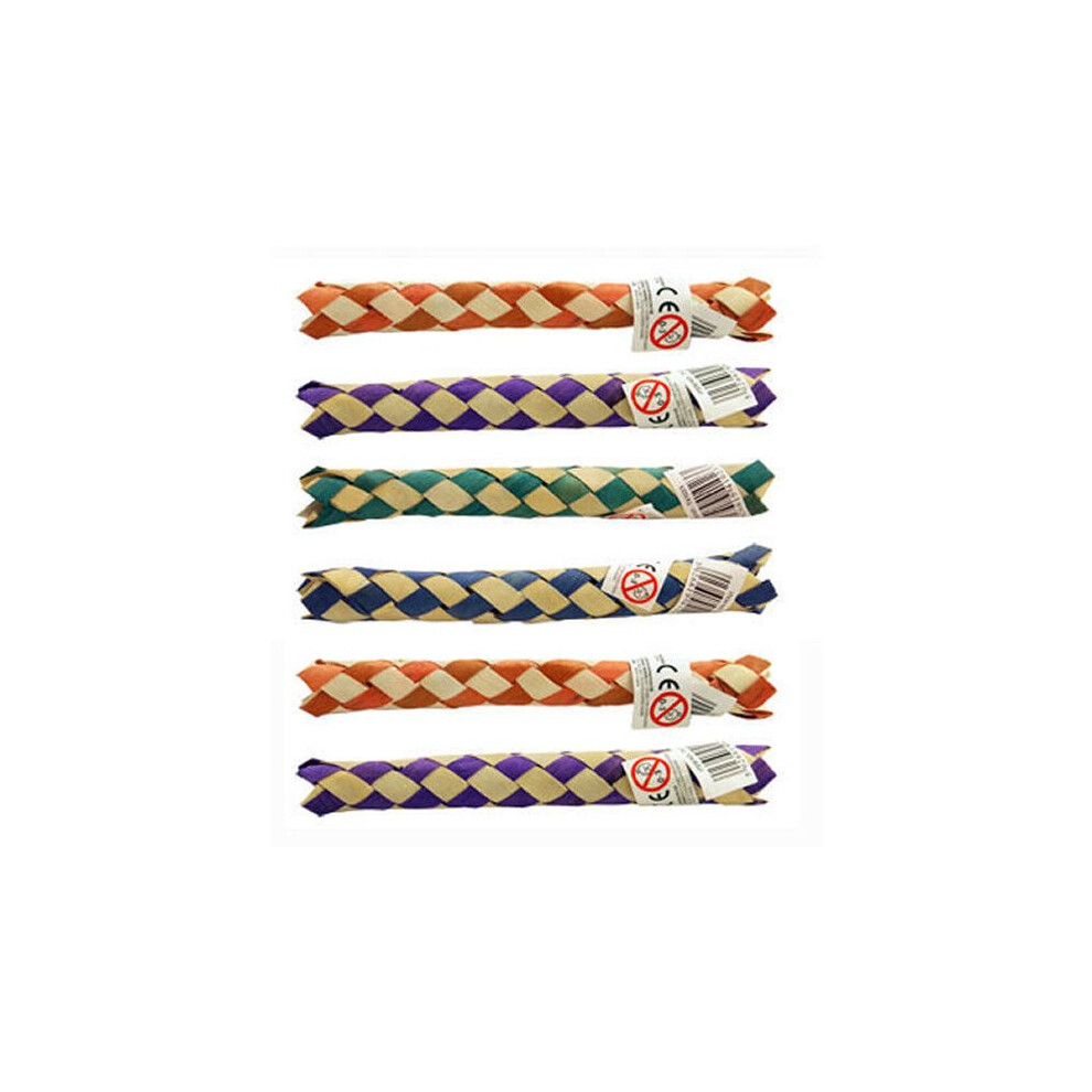 Henbrandt 6 Finger Traps 14Cm Green/Blue/Pink