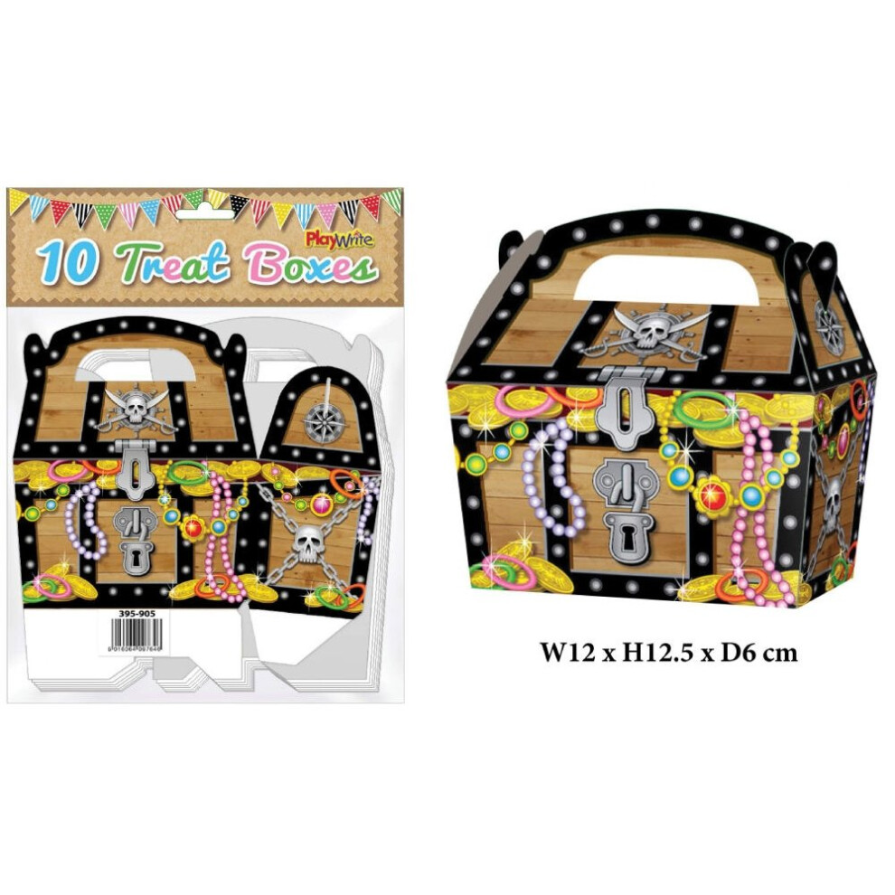 Playwrite 10 Pirate Treat Boxes