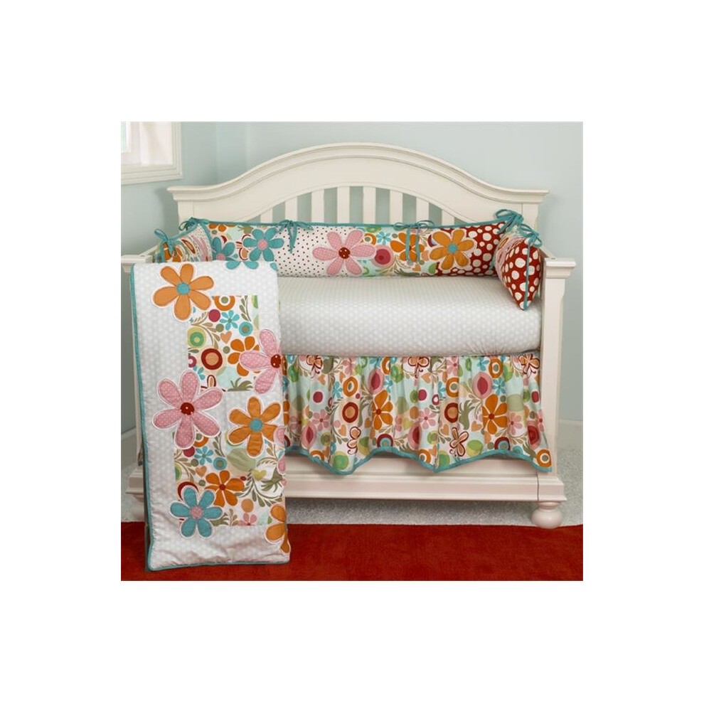 Lz4s Lizzie 4 Piece Crib Bedding Set Cotton Tale