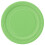 16 Lime Green Round 9" Paper Plates 1