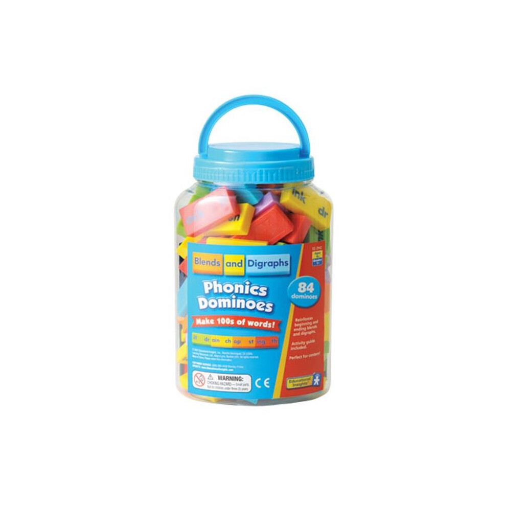 Educational Insights 2942 Phonics Dominoes Blends & Digraphs