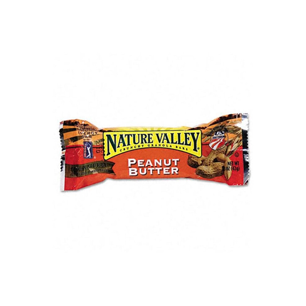 Advantus SN3355 Nature Valley Granola Bars  Peanut Butter Cereal  1.5oz Bar  18 Bars/Box