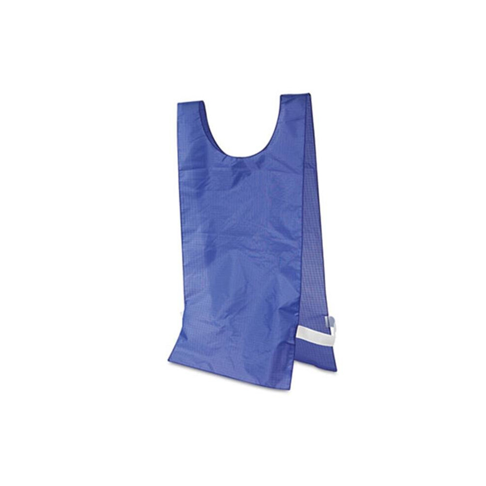 Champion Sport NP1BL Heavyweight Pinnies  Nylon  One Size  Blue  12 per Pack