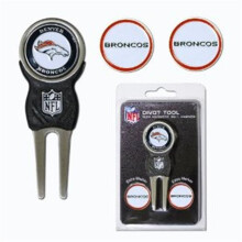 Team Golf 30845 Denver Broncos Divot Tool Pack met Signature-tool