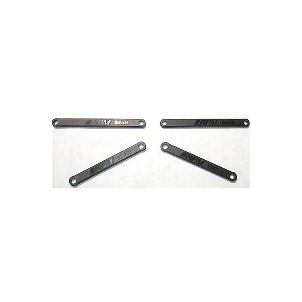 RPM RPM81262 Heavy-Duty Camber Links for Traxxas Electric Rustler and Stampede - Black-image-OPC-PQ97YW-NEW