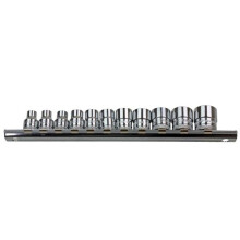 US PRO Tools 11pc 1/4" Dr 12 Point Low Profile Metric Sockets 5 - 14mm