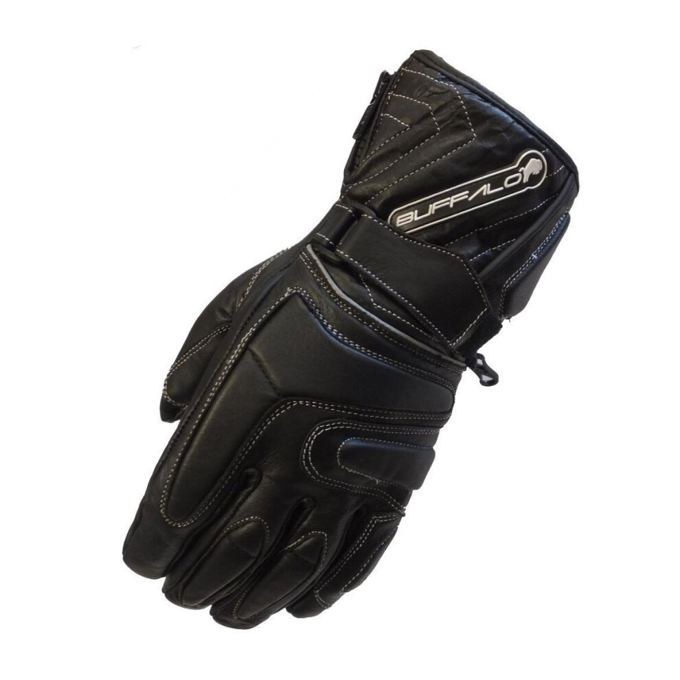 (Small) Buffalo Arctic Leather Waterproof Thermal All-Season Gloves