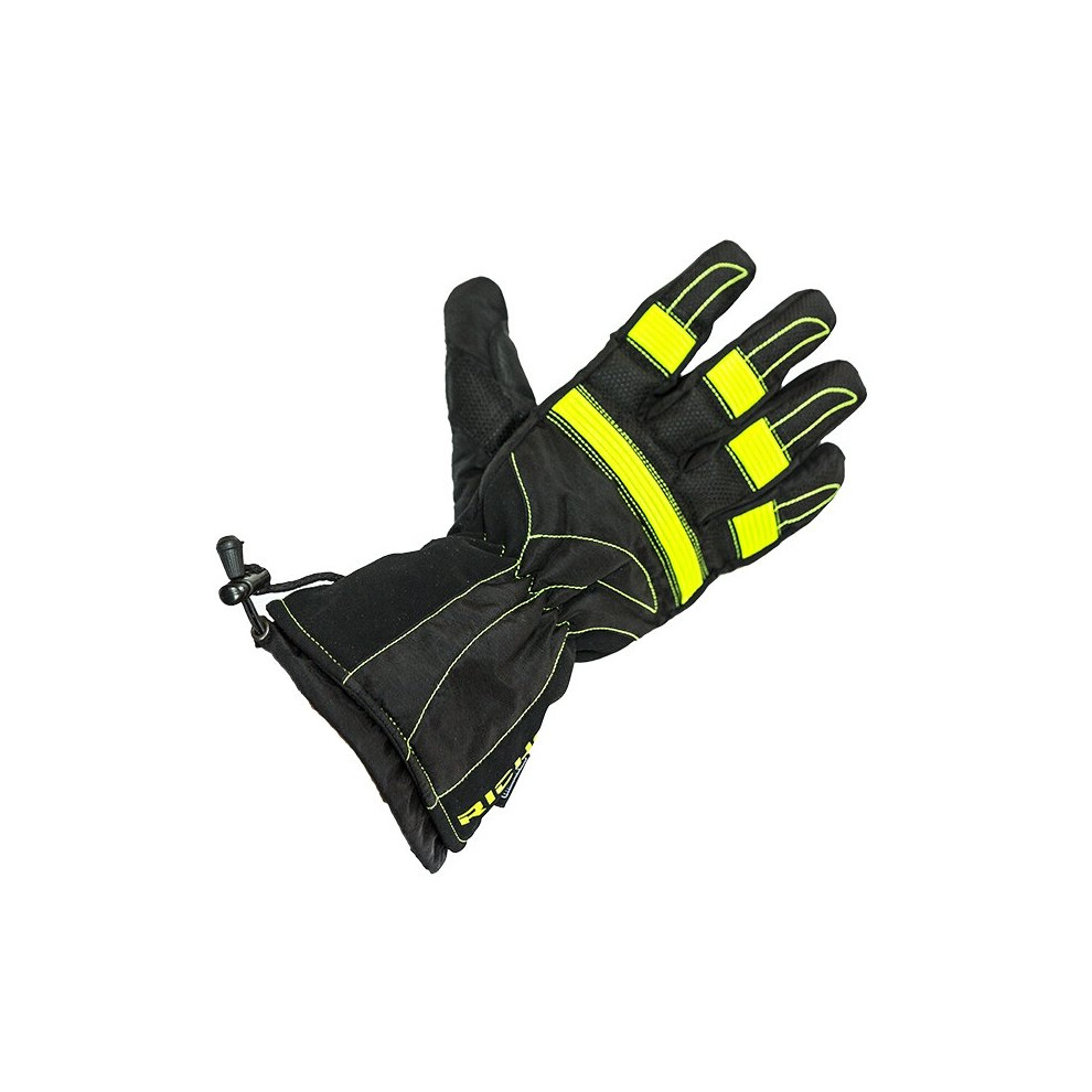 (Medium) Richa Probe Yellow / Black Waterproof Motorbike Motorcycle Gloves Black,Yellow 5060413813012