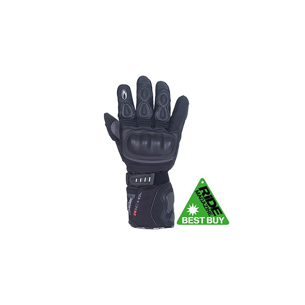 (X-Large) Richa Arctic Mens Motorbike Motorcycle Glove Black 5415033014941