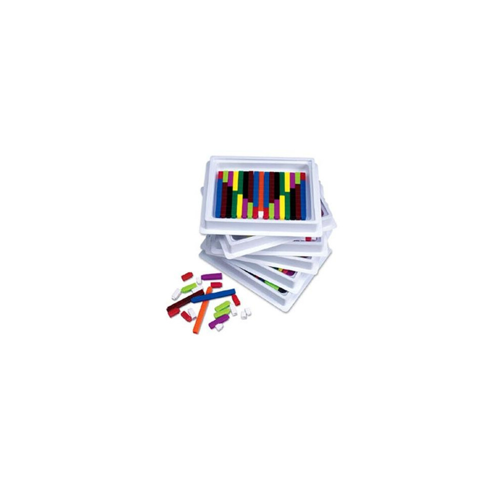 LEARNING RESOURCES LER7481 CONNECTING CUISENAIRE RODS MULTI.