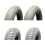 (2 Rear Tyres, Black) Mobility Scooter Puncture Proof Tyres – 300-4 / 260 x 85 - Solid Tyres 1