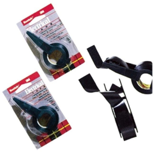 3M Scotch Electrical Tape Black .75x200 195NA Pack Of 12