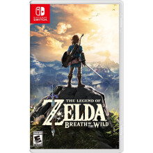 The Legend of Zelda: Breath of the Wild Nintendo Switch – Open-world Adventure in Hyrule: Explore, Climb, Battle, and Solve Shrines